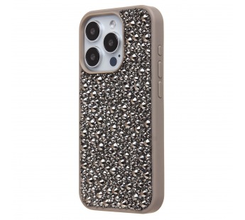 Чехол-накладка - PC096 POSH SHINE для "Apple iPhone 15 Pro" капли дождя (gray titanium) (237166)#2071768