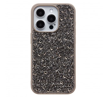 Чехол-накладка - PC096 POSH SHINE для "Apple iPhone 15 Pro" капли дождя (gray titanium) (237166)#2071769