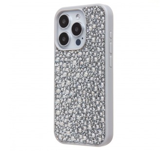 Чехол-накладка - PC096 POSH SHINE для "Apple iPhone 15 Pro" капли дождя (white) (237167)#2071765