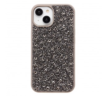 Чехол-накладка - PC096 POSH SHINE для "Apple iPhone 15" капли дождя (gray titanium) (237175)#2070899