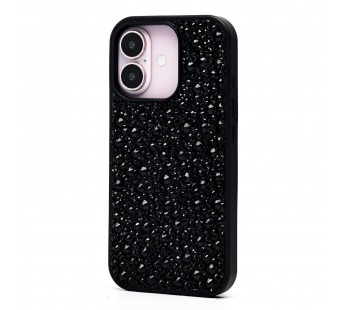 Чехол-накладка - PC096 POSH SHINE для "Apple iPhone 16 Pro" капли дождя (black titanium) (237138)#2071756