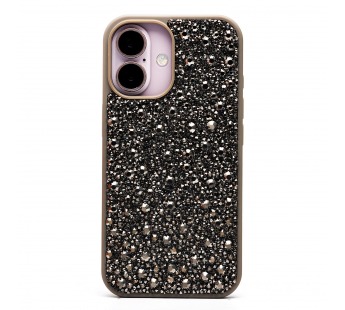 Чехол-накладка - PC096 POSH SHINE для "Apple iPhone 16" капли дождя (gray titanium) (237148)#2071745