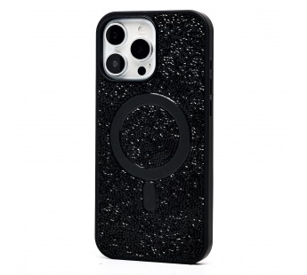 Чехол-накладка - SM029 POSH SHINE SafeMag для "Apple iPhone 16 Pro Max" россыпь кристаллов ((237123)#2071689