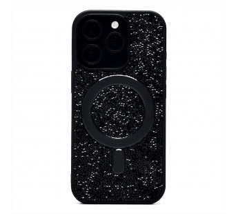 Чехол-накладка - SM029 POSH SHINE SafeMag для "Apple iPhone 16 Pro" россыпь кристаллов (blac(237132)#2071783
