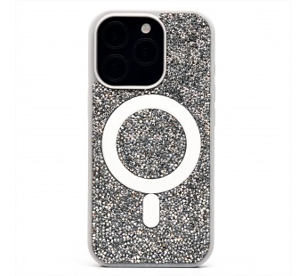 Чехол-накладка - SM029 POSH SHINE SafeMag для "Apple iPhone 16 Pro" россыпь кристаллов (whit(237134)#2070880