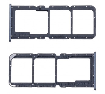 Держатель SIM для Realme C30s (RMX3690) Черный#2072579