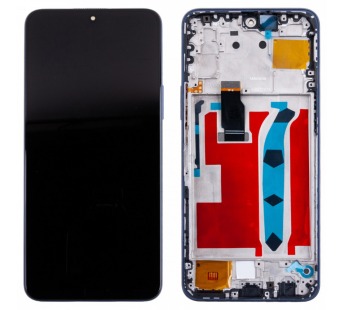 Дисплей для Huawei Honor X8 4G (TFY-LX1) модуль с рамкой Синий - OR#2123297