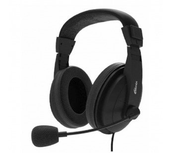 Гарнитура RITMIX RH-540M black игровая, накладная#2068779