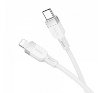 Кабель Type-C - Apple Lightning HOCO X109 27W 1м белый#2069732