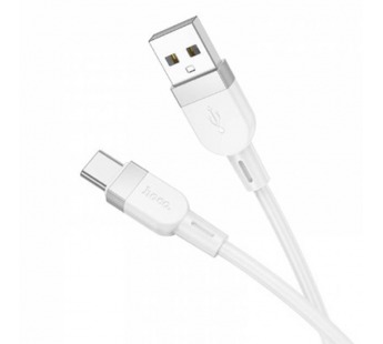 Кабель USB - Type-C HOCO X109 3A, 1м белый#2070868