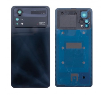 Задняя крышка для Xiaomi Poco X4 Pro 5G (2201116PG) Черный - OR#2078553