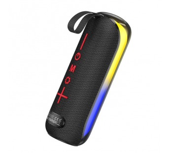 Портативная акустика BOROFONE BR44 (Bluetooth/USB/TF/AUX/5Вт/светящаяся) черная#2074820