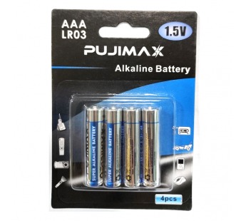 Батарейка PUJIMAX LR03 4BL Alkaline (цена за 4шт)#2070265