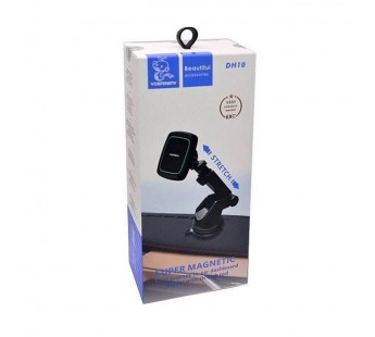 Автодержатель DENMEN DH 10 зажим на присоске черный#2070448