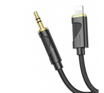 Кабель AUX Hoco UPA30 Apple Lightning - 3.5mm 1м (black)#2070591