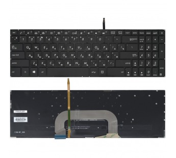Клавиатура Asus VivoBook R702U черная с подсветкой#2070663