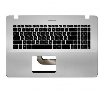 Топ-панель Asus VivoBook  A705U серебряная с подсветкой#2070586