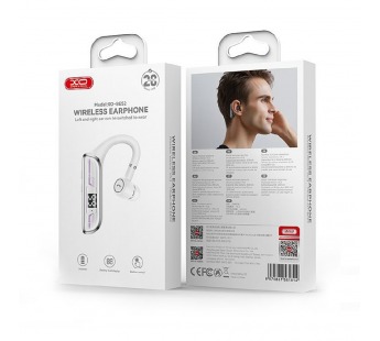 Гарнитура Bluetooth XO BE52, сенсорная, цвет белый#2071288