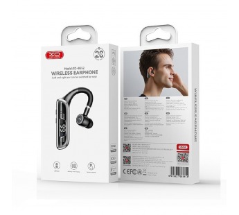 Гарнитура Bluetooth XO BE52, сенсорная, цвет черный#2071287