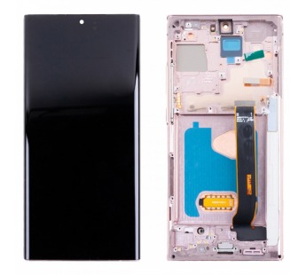 Дисплей для Samsung Galaxy Note 20 Ultra (N985F/N986F) модуль с рамкой Коричневый - (OLED) (Full Size)#2123246