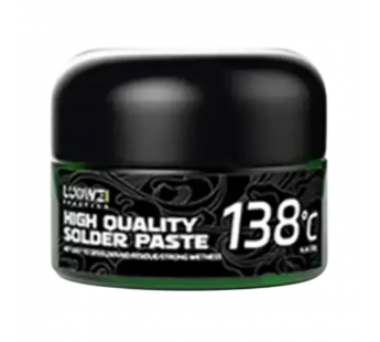 Паста паяльная Luowei LW-SP1 (50 г, низкотемпературная 138°C, бессвинцовая)#2071503