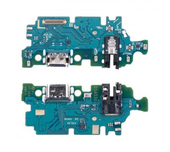 Шлейф для Samsung Galaxy A25 5G (A256E) плата системный разъем/разъем гарнитуры/микрофон - Премиум#2083953