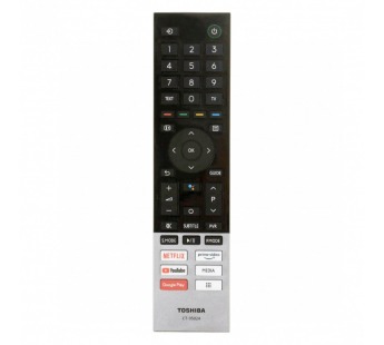 Пульт ДУ Toshiba CT-95024 с голосовой функцией Smart TV, батарейки в комплекте#2140632