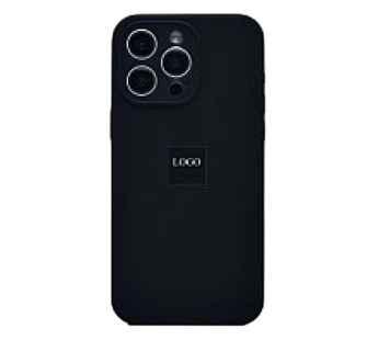 Чехол силиконовый Silicone Case ORG iPhone 15 Pro Max (защита камеры) черный#2071863