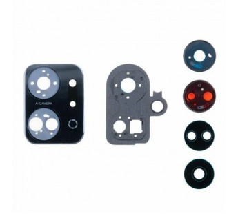 Стекло камеры для Huawei Honor X7a/X7a Plus (RKY-LX1) в сборе с рамкой Черный#2078630