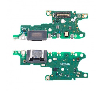 Шлейф для Huawei Honor X8a 4G/90 Lite (CRT-LX1/CRT-NX1) плата на системный разъем/микрофон - Премиум#2079982