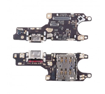 Шлейф для Huawei Honor 50 (NTH-NX9) плата на системный разъем/разъем SIM/микрофон - Премиум#2079974