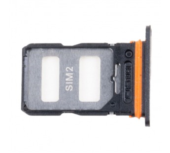 Держатель SIM для Xiaomi Redmi Note 13 Pro+ (23090RA98C/23090RA98G/23090RA98) Черный#2078077