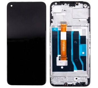 Дисплей для Realme 9 5G (RMX3474) модуль с рамкой Черный - OR#2086755