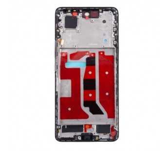 Рамка дисплея для Huawei Honor 50 (NTH-NX9) Серебро (возможен дефект ЛКП)#2095277