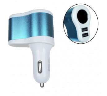 Автомобильный адаптер питания KO-30 2USB (Mix)#2072783