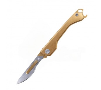 Нож-скальпель (складной, в комплекте лезвие №24)#2128078