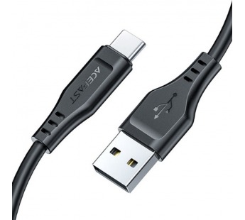Кабель USB - Type-C Acefast C3-04 (3A, 1.2 м) Черный#2136759