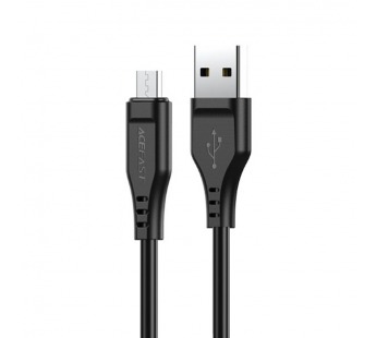 Кабель USB - MicroUSB Acefast C3-09 (2.4А, 1.2 м) Черный#2073049