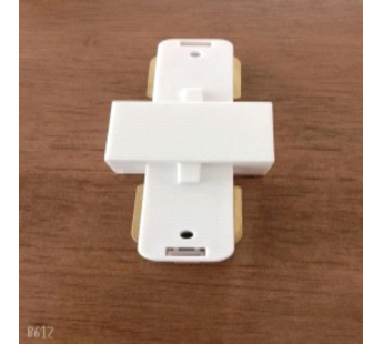 Соединитель 1-фазного PVC шинопровода I-образный (черный), шт#2117819