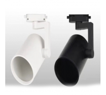 Трековый светильник Kurato 1-фазный под лампу PAR30 СвТр-14-E27 220В (черный), шт#2073550