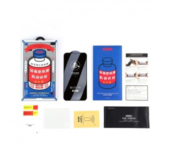 Защитное стекло Full Screen Remax Medicine Glass GL-27 для Samsung Galaxy S25 Ultra (S938B) Черный#2098812