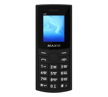 Мобильный телефон Maxvi C40 black#2074260