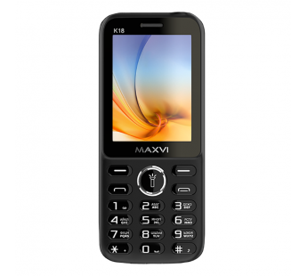 Мобильный телефон Maxvi K18 black#2074246