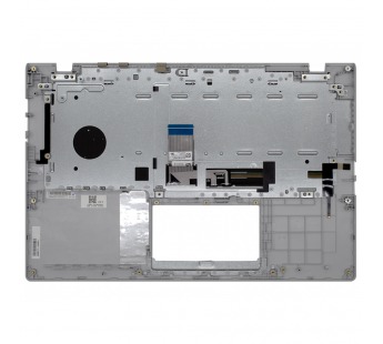 Топ-панель для ноутбука Asus VivoBook X415JA серебро, серебряные клавиши с подсветкой (для моделей без SD-порта)#2074129