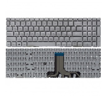 Клавиатура для HP 470 G9 серебряная без подсветки#2074133