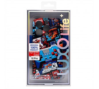 Чехол-накладка Luxo Creative для "Apple iPhone 15 Pro" (139) (multicolor) (237892)#2076767