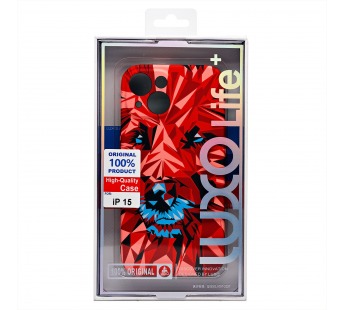 Чехол-накладка Luxo Creative для "Apple iPhone 15" (146) (red) (237885)#2075922