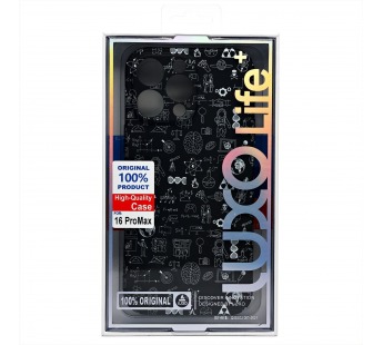 Чехол-накладка Luxo Creative для "Apple iPhone 16 Pro Max" (141) (black) (237866)#2076728