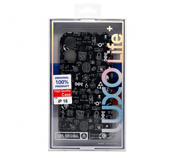 Чехол-накладка Luxo Creative для "Apple iPhone 16" (141) (black) (237838)#2076672