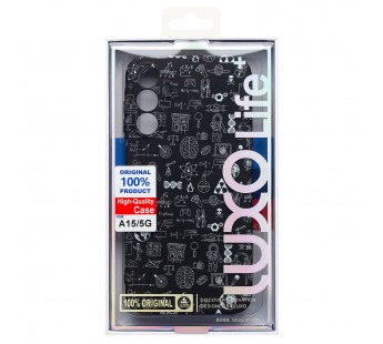 Чехол-накладка Luxo Creative для "Samsung Galaxy A15 5G" (141) (black) (237964)#2077241